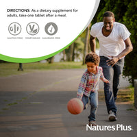 Thumbnail for NaturesPlus Apple Pectin - 500 mg, 180 Tablets - Natural Fiber Supplement - Vegetarian, Gluten Free - 180 Servings