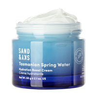 Thumbnail for Sand & Sky Face Moisturizer Hyaluronic Acid Gel Cream - Tasmanian Spring Water Hydration Boost, Lightweight Water Cream for Dry Skin, Red Algae Skin Barrier Protection, Australian Skincare, 1.7 oz