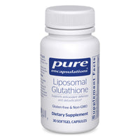 Thumbnail for Pure Encapsulations Liposomal Glutathione - Immune Support & Liver Detox* - Antioxidant Protection - with Setria Glutathione - Non-GMO - 30 Softgel Capsules