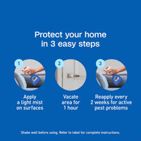 Thumbnail for ADAMS Flea & Tick Home Spray for Indoor House Treatment, Kills Bed Bugs, Fleas, & Ticks, for Carpet, Furniture & Pet Bedding, Controls Fleas, Ticks, Bed Bugs, Cockroaches, Spiders & Mosquitoes, 24 oz
