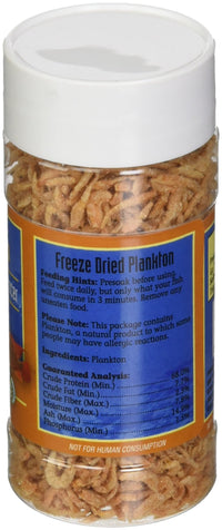 Thumbnail for San Francisco Bay Brand ASF71205 Freeze Dried Plankton for Fresh and Saltwater Fish, 14gm