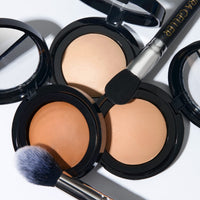 Thumbnail for LAURA GELLER NEW YORK Baked Blurring + Setting Powder, Translucent Makeup Setting Powder For Soft-Focus Finish Minimize Fine Lines and Pores, Tan/Deep