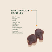 Thumbnail for OM MUSHROOM SUPERFOOD Master Blend Mushroom Gummies â€“ Organic 10-Mushroom Complex with Ashwagandha â€“ Supports Immunity, Gut Health & Stress Relief â€“ Mixed Berry Flavor â€“ 28 Servings, 56 Count.