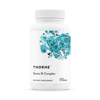 Thumbnail for THORNE - Stress B-Complex - Vitamins B2, B6, B12 & Folate in Highly-Absorbable and Active Forms - Extra Vitamin B5 for Adrenal Support, Stress Management & Immune Function* - 60 Servings