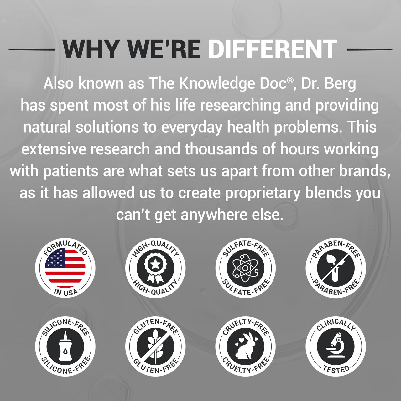 Dr. Berg Scalp & Hair Serum (Improved Formula) with Vitamin D3 & E - Clinically Tested, Paraben- and Sulfate-Free Hair Oil for Women & Men - Includes Rosemary Oil, Castor Oil & Jojoba Oil - 2 Fl oz