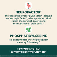 Thumbnail for NEURIVA Plus Brain Supplement for Memory and Focus Clinically Tested Nootropics for Concentration for Mental Clarity, Cognitive Enhancement Vitamins B6, B12, Phosphatidylserine 30 Capsules