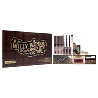 Thumbnail for Sheglam Willy Wonka The Chocolate Factory Full Collection Set for Women - 12 Pc Gift Set with Golden Egg Solid Perfume, Eyeshadow Palette, Lip Balm, Blush, Lip Gloss, Lip Liner, Brush & Golden Ticket