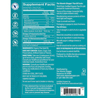 Thumbnail for The Vitamin Shoppe Certified Organic Flax Seed Oil, Essential Fatty Acids That Supports Cardiovascular & Immune Health, High Source of Omega-3s with 7.6g of ALA per Serving (16 Fluid Ounces Liquid)