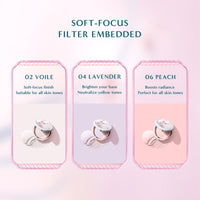 Thumbnail for FLORASIS Flawless Jade Breathable Pressed Powder (Ode to Embroidery) (06 Peach, 1 Count)