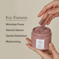 Thumbnail for Beauty of Joseon Red Bean Pore Refreshing Mask Mud Cream Hydrating Wash Off Pack, Pore Cleansing Exfoliator, Korean Skin Care for Men and Women 140ml, 4.73 fl.oz