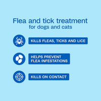 Thumbnail for ADAMS Plus Flea & Tick Shampoo with Precor for Dogs, Cats, Puppies & Kittens, Flea Shampoo to Treat Flea Infestations, Kills Ticks, Fleas, Flea Eggs & Lice, Cleans and Conditions Coat, 12 Ounces