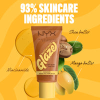 Thumbnail for NYX PROFESSIONAL MAKEUP Buttermelt Glaze Soft Glow Skin Tint + SPF 30, Up To 12HR Wear, 06 Praline Butta