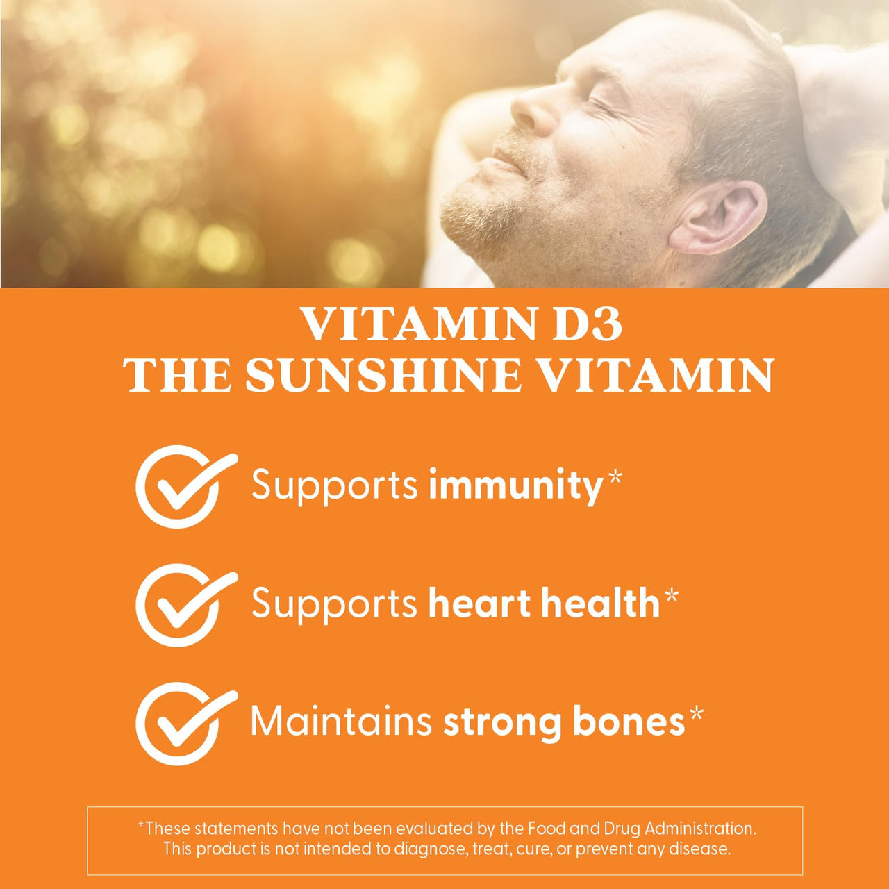 Doctors Best Vitamin D3 5000 IU, Supports Heart, Bones, & Immunity, Non-GMO, Gluten Free, Soy Free, Vegetarian 180 Veggie Softgels