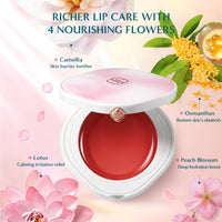 Thumbnail for FLORASIS Dewy Touch Tinted Lip Balm Lip Mask Lip Balms for Dry Lips (04 Frosted Camellia, 1 Count)