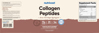 Thumbnail for Nutricost Collagen Peptides Powder 1LB (454 G) (Chocolate) - Grass Fed Bovine Collagen Hydrolysate