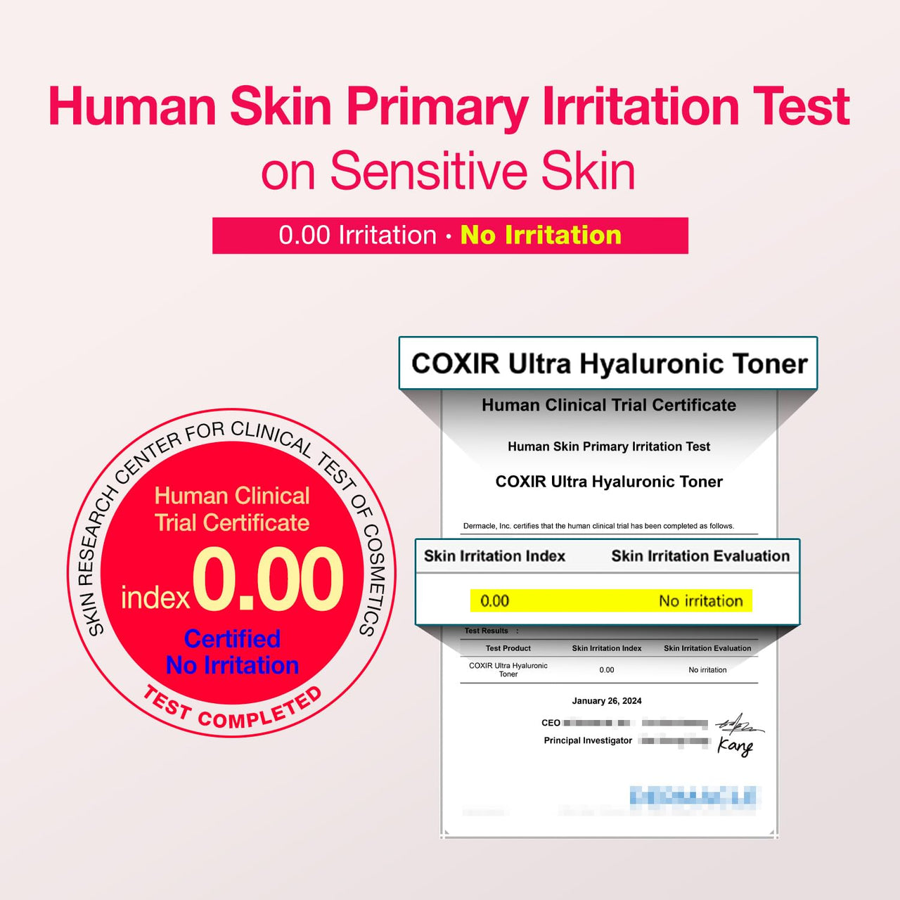 coxir Ultra HYALURONIC Acid Toner | HYDRATION-14-Complex| Hydrating, Smoothing, Calming, Moisturizing, Paraben Free, Cruelty Free, Korean Skin Care [150ml/5.07 fl.oz.]