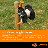 Thumbnail for Gallagher Economy Electric Fence Reel | Holds 1640' Poly Wire and 656' of 0.5