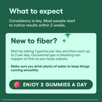 Thumbnail for Physician's CHOICE Fiber Gummies for GLP-1 Support - No Sugar Added & Vegan - Raspberry Lemon - Natural Chicory Root Prebiotic Fiber Gummy - Digestive Health & Regularity for Women & Men - 60CT