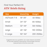 Thumbnail for Tranquility Premium ATN Disposable Briefs with Tabs, Overnight Protection Superabsorbent Core for Leak-Free and Full-Fit Comfort, Medium 12ct Bag