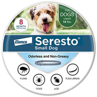 Thumbnail for Seresto Small Dog Vet-Recommended Flea & Tick Treatment & Prevention Collar for Dogs Under 18 lbs. | 8 Months Protection