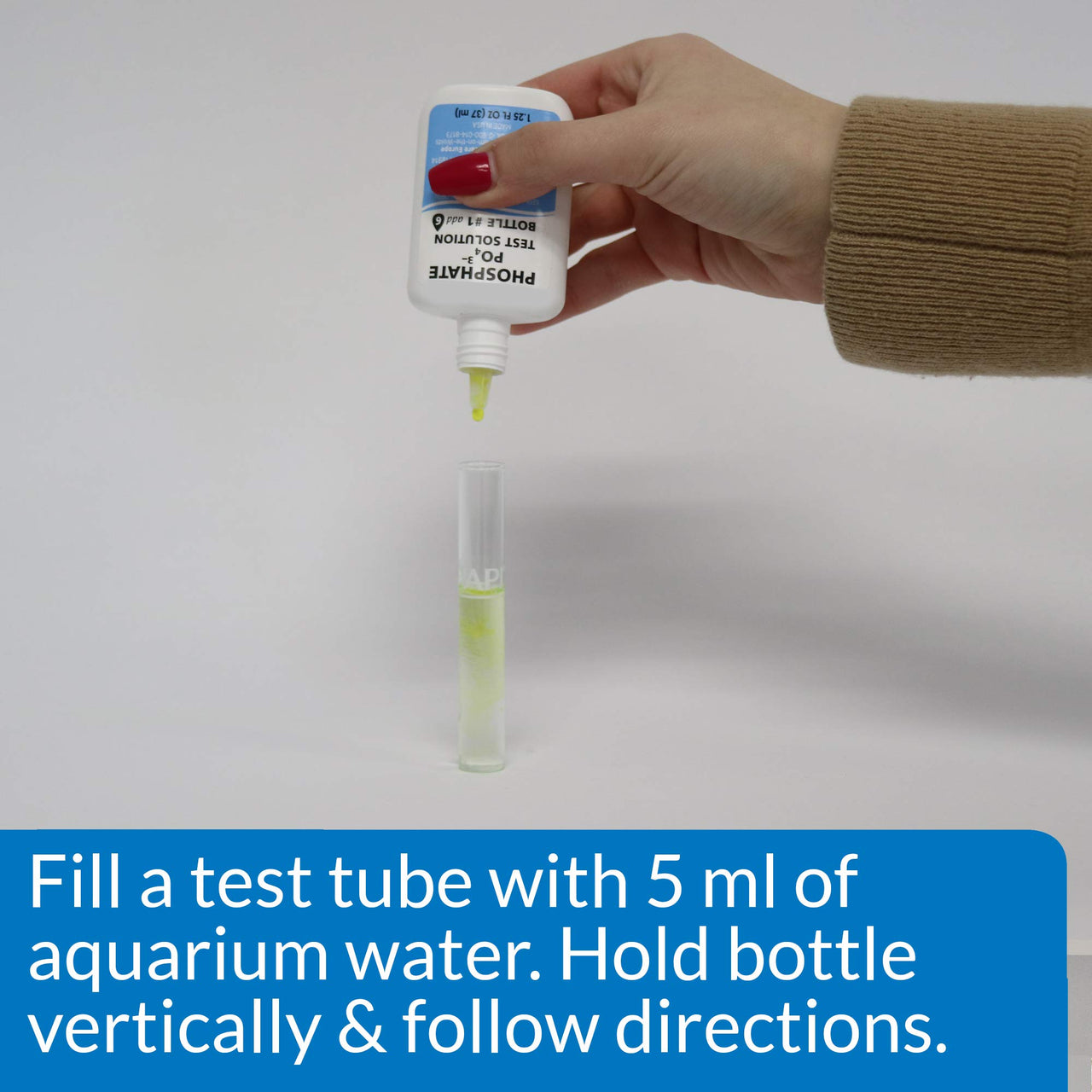 API Phosphate Test Kit For Freshwater And Saltwater, 64 OUNCES