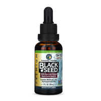 Thumbnail for Amazing Herbs Premium Black Seed Oil - Cold Pressed Nigella Sativa Aids in Digestive Health, Immune Support, Brain Function, Joint Mobility, Gluten Free, Non GMO - 1 Fl Oz