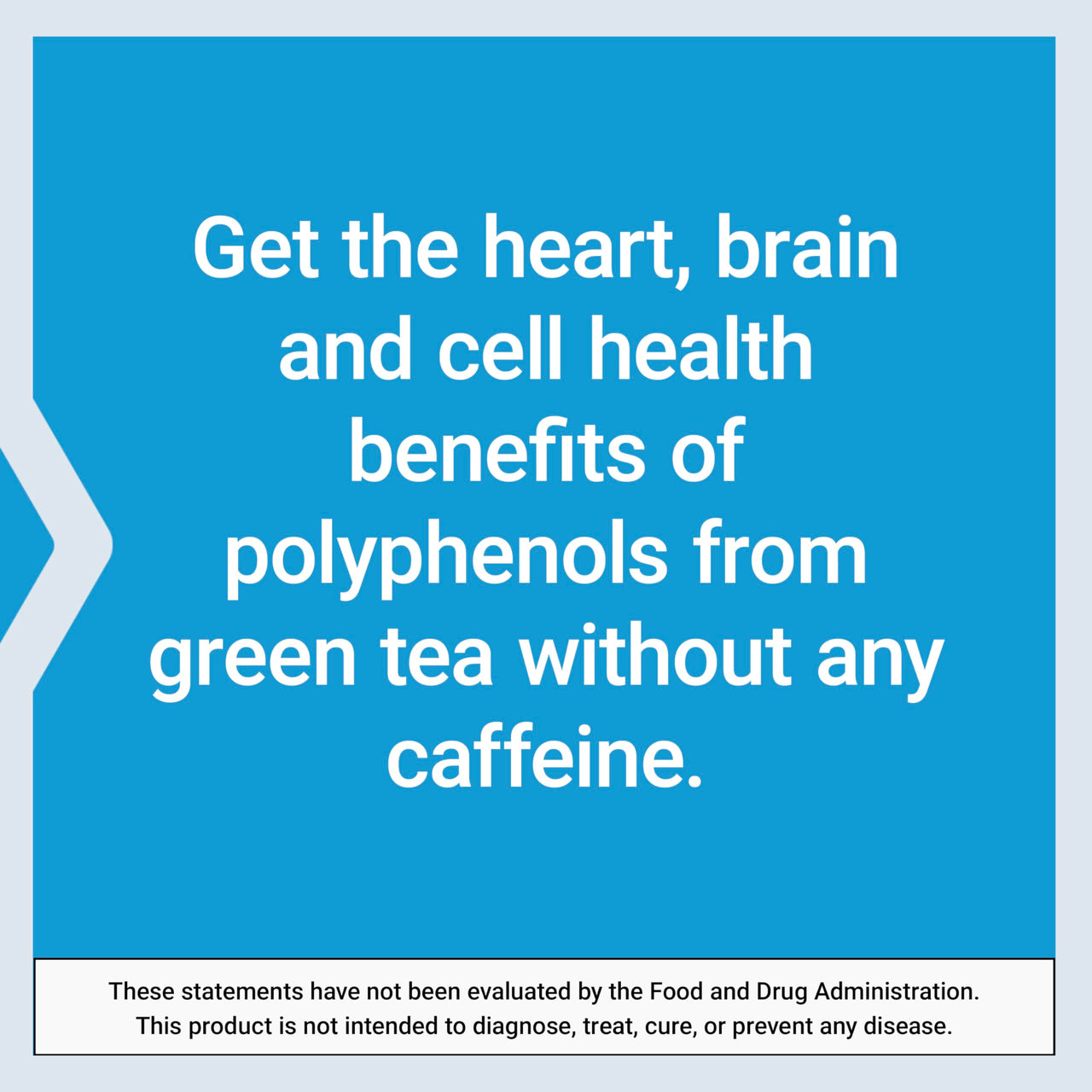 Life Extension Decaffeinated Mega Green Tea Extract – Polyphenol-Rich, Cell Health, Heart Health, Brain Health, Antioxidant Protection – Non-GMO, Gluten-Free, Vegetarian – 100 Capsules