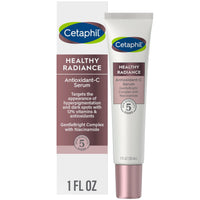 Thumbnail for Cetaphil Face Serum, Healthy Radiance Antioxidant-C Serum, Visibly Reduces Look of Dark Spots and Hyperpigmentation, Designed for Sensitive Skin, Hypoallergenic, Fragrance Free, 1 oz