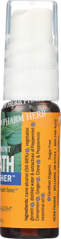 Thumbnail for Herb Pharm, Tonic Breath Peppermint Organic, 0.47 Fl Oz