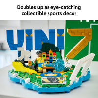 Thumbnail for LEGO Editions Vini Jr. – Soccer Highlights - Building Set for Boys & Girls, Ages 10+ - Collectible Soccer Gift W/Plaque - Kids Bedroom or Shelf Decor - 43027