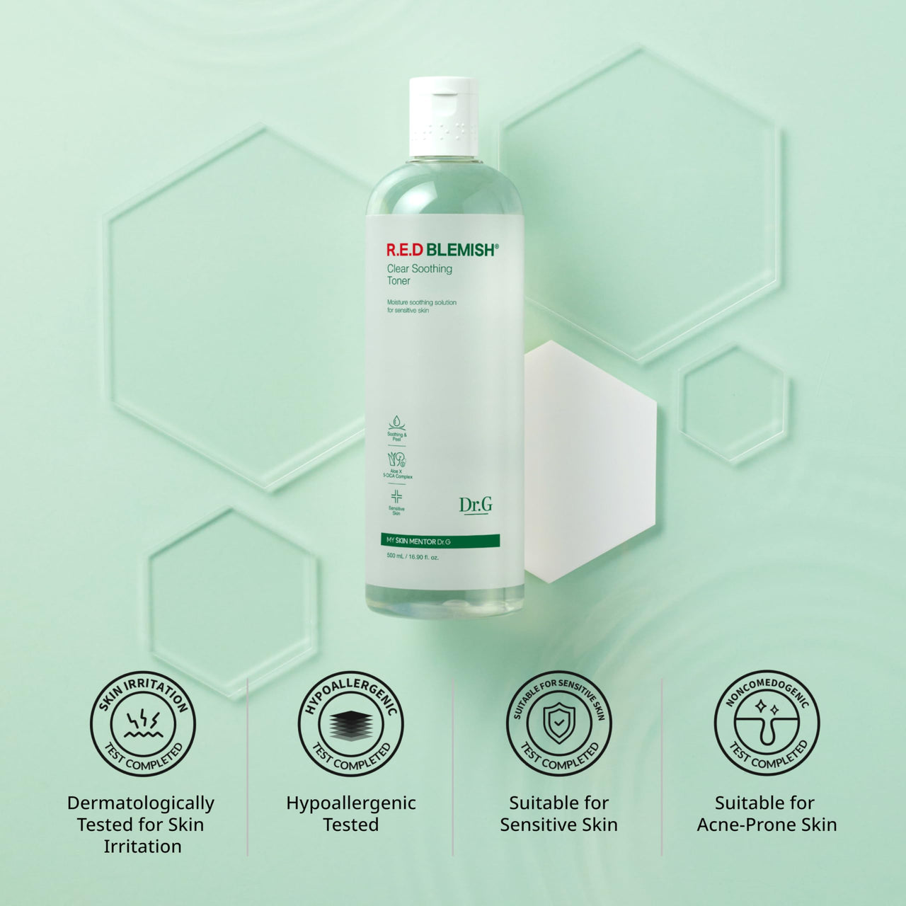 Dr.G RED Blemish Clear Soothing Toner 10.14oz KOREA Beauty
