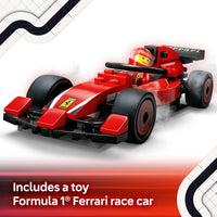 Thumbnail for LEGO City F1 Pit Stop & Pit Crew with Ferrari Car Toy - Model Race Car Toy Building Playset for Kids, Boys and Girls, Ages 6+ - F1 Collectible for Fans - Gift Idea for Birthdays - 60443
