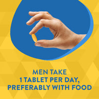 Thumbnail for Nature's Way Alive! Men's Complete Daily Multivitamin, Supports Energy Metabolism & Muscle Function*, with B-Vitamins, Gluten Free, 130 Tablets (Packaging May Vary)