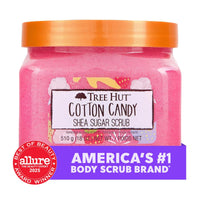 Thumbnail for Tree Hut Cotton Candy Shea Sugar Scrub, 510 Grams