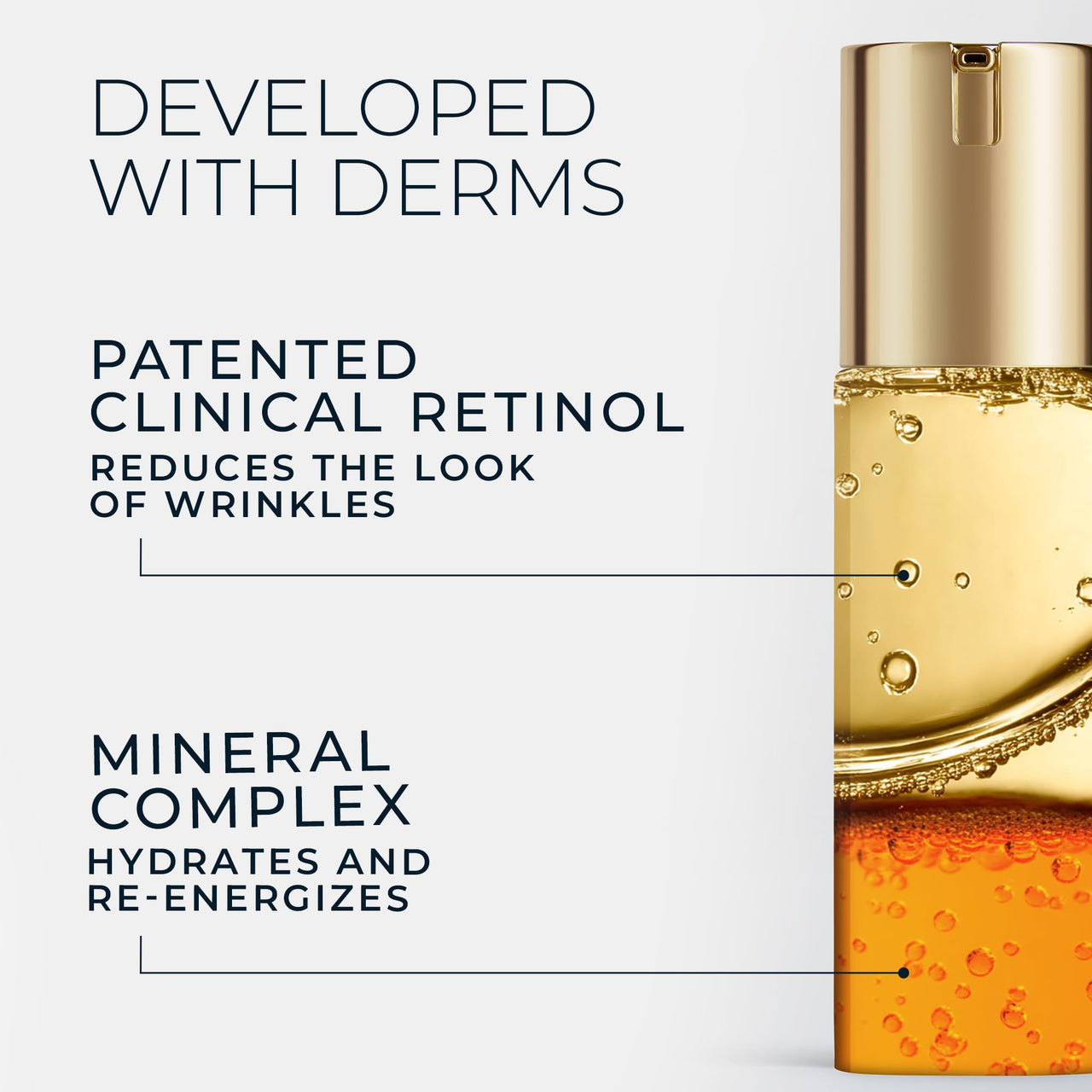 RoC Retinol Correxion Deep Wrinkle Retinol Face Serum with Ascorbic Acid, Anti-Aging Treatment for Fine Lines, Dark Spots, Post Acne Scars, 1 Oz (Packaging May Vary)