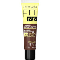 Thumbnail for Maybelline Fit Me Tinted Moisturizer, Natural Coverage, Face Makeup, 375, 1 Count