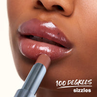 Thumbnail for Kosas Wet Stick Moisturizing Shiny Sheer Lipstick with Ceramides, Hyaluronic acid, Peptides and Mango Butter - Soothes, Softens, and Moisturizes Lips – 100 Degrees