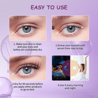 Thumbnail for Eyelash Growth Serum Volumizing Lash Serum For Eyelash Growth Longer & Thicker Lash Enhancing serum With Natural Formula Vegan & Cruelty-Free (5mL)