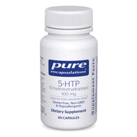 Thumbnail for Pure Encapsulations 5-HTP 100 mg - Brain Health, Sleep Regulation & Appetite Support* - 5-Hydroxytryptophan - Gluten Free & Non-GMO - 60 Capsules