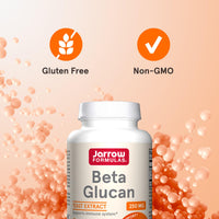 Thumbnail for Jarrow Formulas® Beta Glucan, Dietary Supplement, Immune Support for Immune Health, 60 Capsules, 60 Day Supply