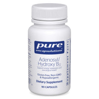 Thumbnail for Pure Encapsulations Adenosyl/Hydroxy B12 90's - High-Potency B Vitamin - for Energy Metabolism & Neurological Support* - Brain Support Supplement* - Vegan & Gluten Free - 90 Capsules