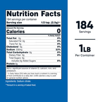 Thumbnail for Nutricost Sodium Citrate Powder 1LB (16oz) - Food Grade, Non-GMO - Emulsifier, Natural Flavor Enhancer, Food Preservant