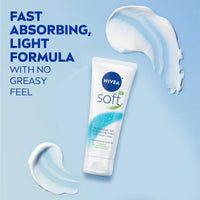 Thumbnail for NIVEA Soft Refreshingly Soft Moisturizing Cream, Lightweight Moisturizer for Face, Body and Hands, Body Cream Enriched with Jojoba Oil and Vitamin E, 2.6 Oz Tube, Pack of 3