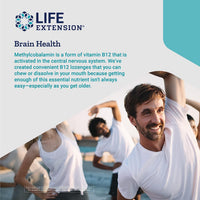 Thumbnail for Life Extension Vitamin B12 Methylcobalamin 500mcg - Vitamin B12 Supplement for General Energy and Brain Health - SugarFree Vegetarian Lozenges Dissolve in Your Mouth/Once Daily - 100 Count (Pack of 2)