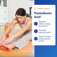 Thumbnail for Pure Encapsulations Pantothenic Acid | Hypoallergenic Supplement Supports Cellular Energy Production, Adrenal and Cardiovascular Health* | 120 Capsules