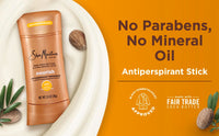 Thumbnail for SheaMoisture Antiperspirant Deodorant Stick Moisturizing Raw Shea Butter & Hyaluronic Acid 2 Count for 48HR Sweat & Odor Protection with No Parabens & No Mineral Oil 2.6 oz