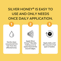 Thumbnail for Absorbine Silver Honey Hot Spot & Wound Care Spray Gel 8oz Bottle, Manuka Honey & MicroSilver BG, Medicated for Dogs, Cats, Small Animals