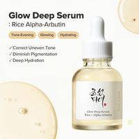 Thumbnail for Beauty of Joseon Glow Deep Serum Rice Alpha-Arbutin for Uneven Dull Skin Tone, Daily Korean Skin Care for Men and Women 30ml, 1 fl.oz