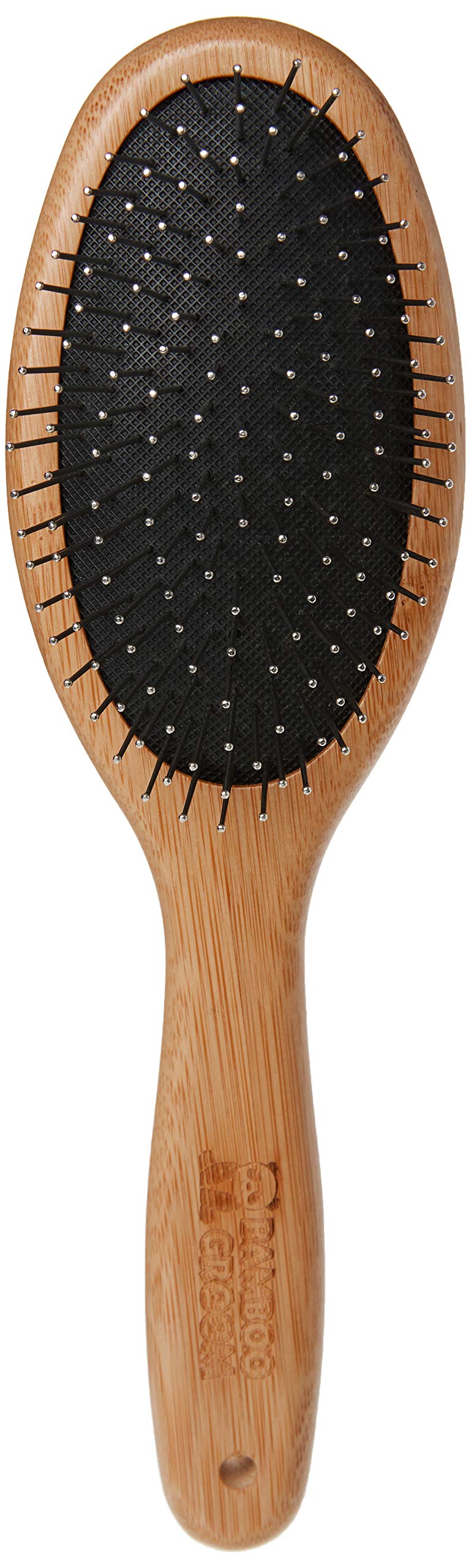 Bamboo Groom Oval Pin Brush w/Pins Large
