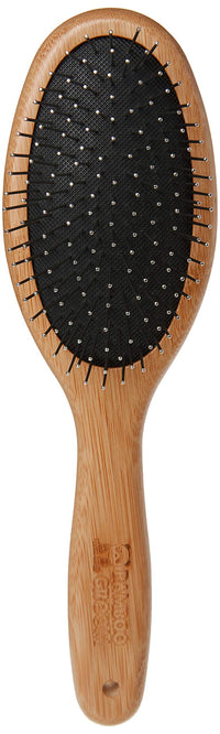 Thumbnail for Bamboo Groom Oval Pin Brush w/Pins Large